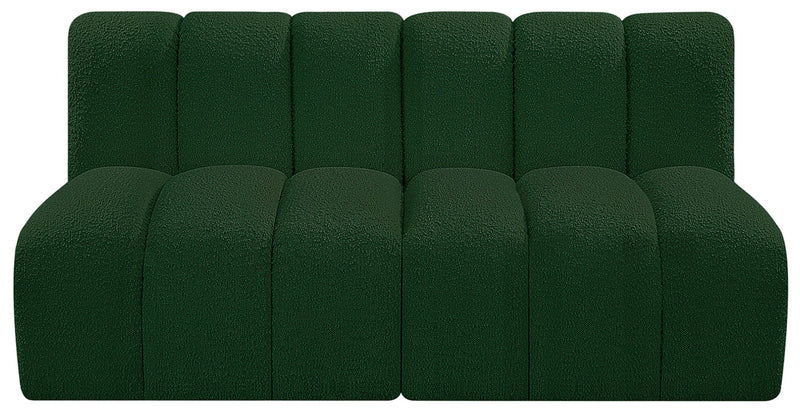 Arc - Boucle Fabric 2 Seats Modular Sofa