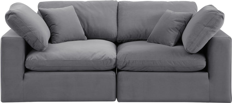 Comfy - Velvet Modular Sofa 2 Seats