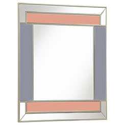 Braylin - Wall Mirror - Champagne And Silver