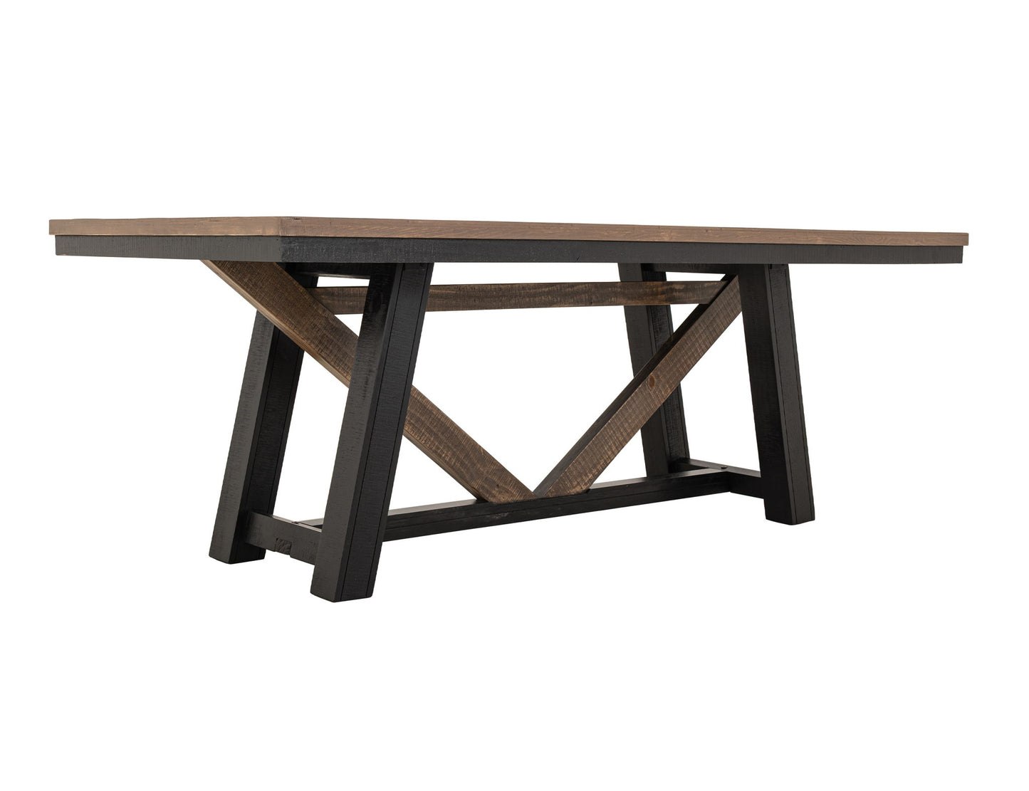 Antique Gray - Table - Gray / Brown