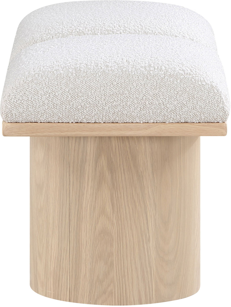 Pavilion - 2 Piece Modular Bench With Natural Base