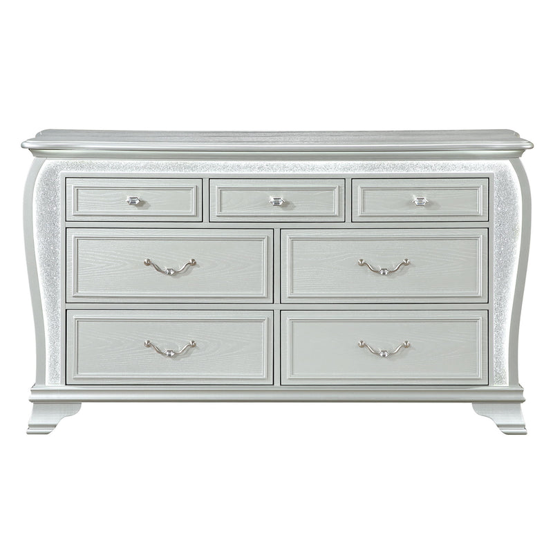 Aurelia - Dresser With LED Lighting - Silver