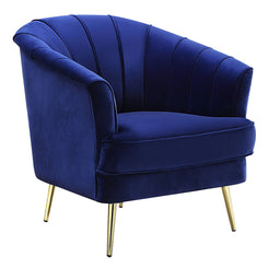 Eivor - Chair - Blue Velvet