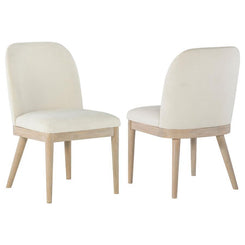 Solano - Upholstered Dining Side Chair (Set of 2) - Beige