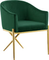 Xavier - Dining Chair with Gold Legs