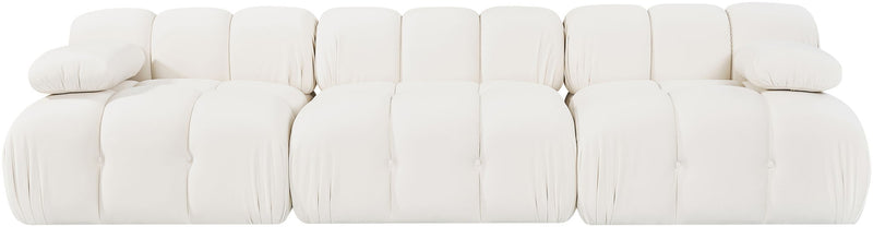 Orin - Velvet 3 Piece Modular Sofa