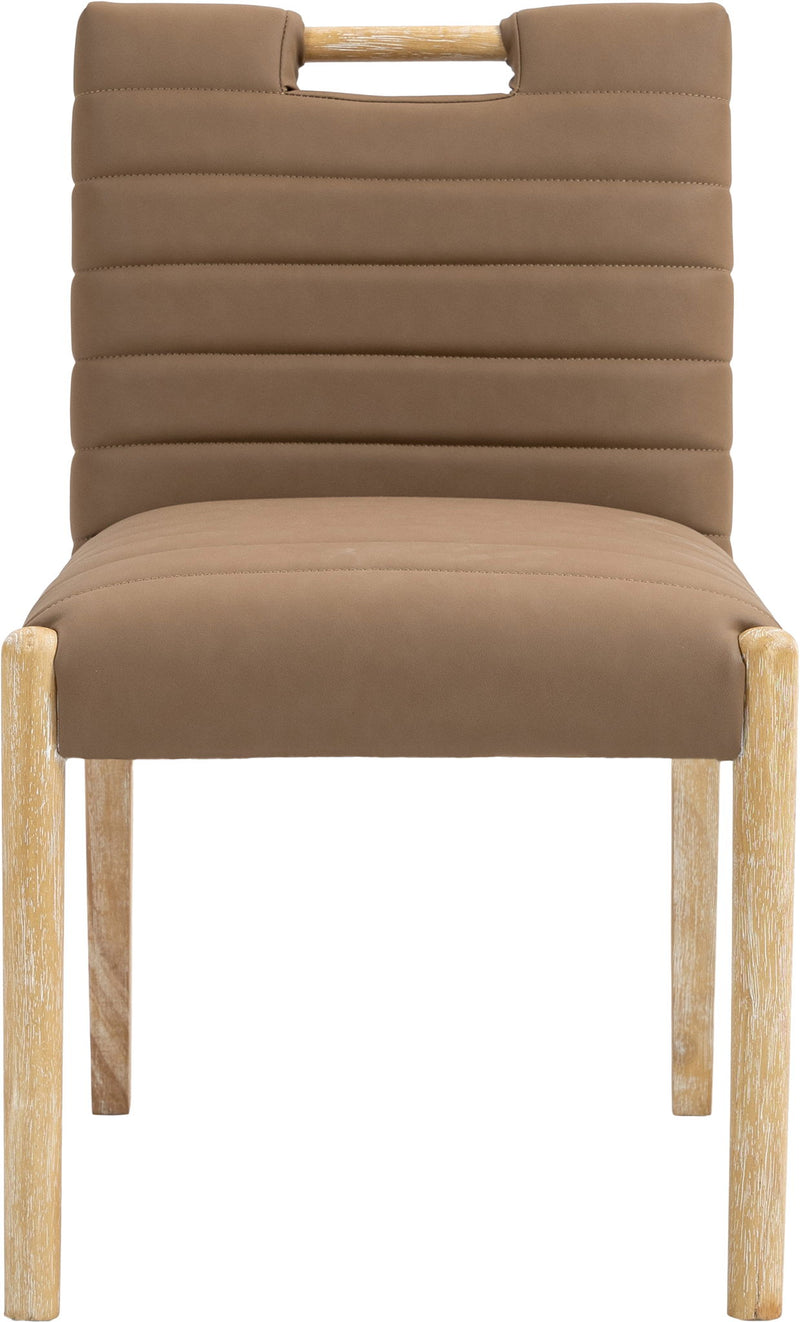 Aimee - Dining Side Chair (Set of 2) - Light Brown Legs