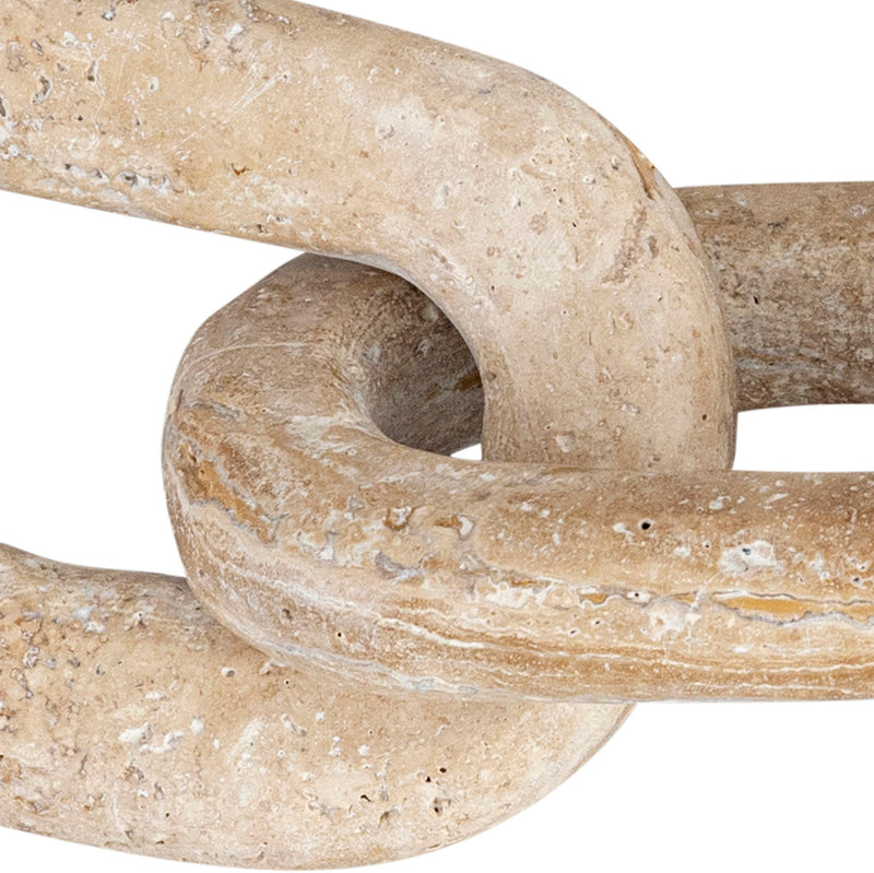 Lynx - Travertine Decorative Chain Links - Natural
