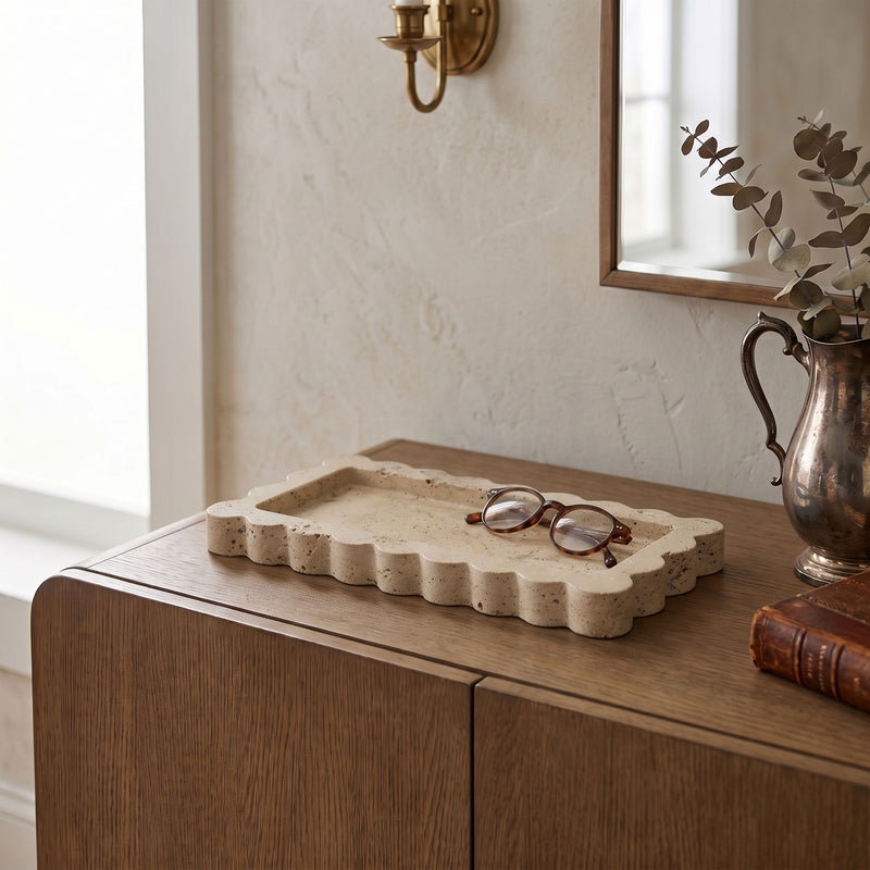 Josie - Genuine Marble Tray