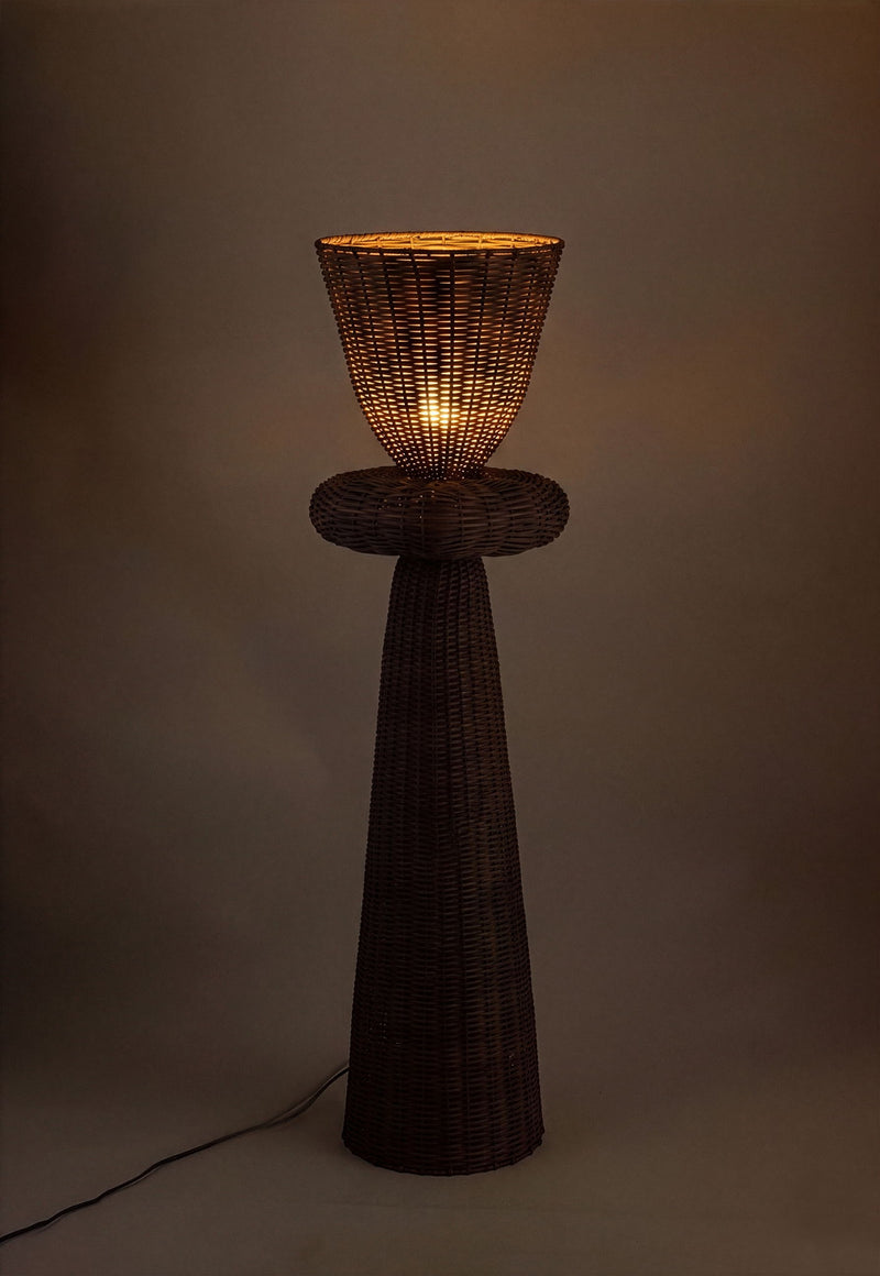 Kindred - Rattan Floor Lamp