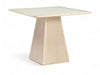 Atrium - Glass Top And Wood Base Dining Table