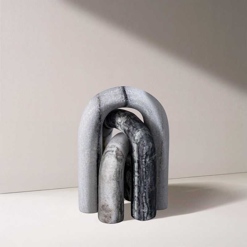 Arco - 3 Piece Marble Decorative Object