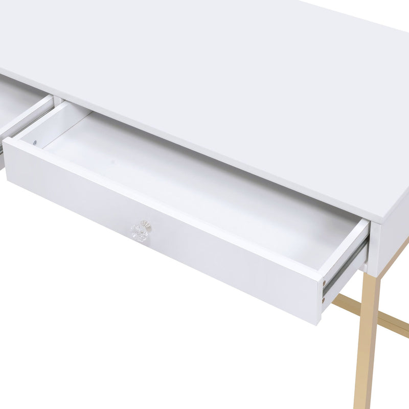 Ottey - High Gloss Writing Desk