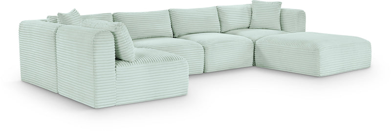 Shaggy - 6 Piece Modular U-Shaped Sectional