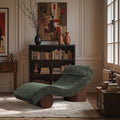 Marcella - Chaise Lounge - Walnut Base
