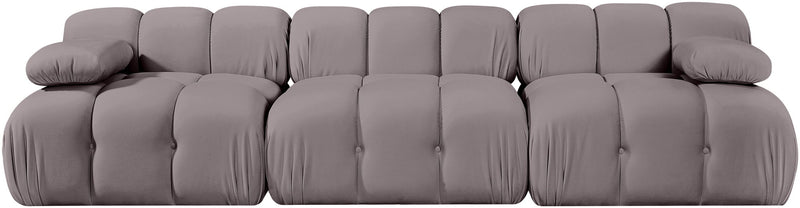 Orin - Velvet 3 Piece Modular Sofa