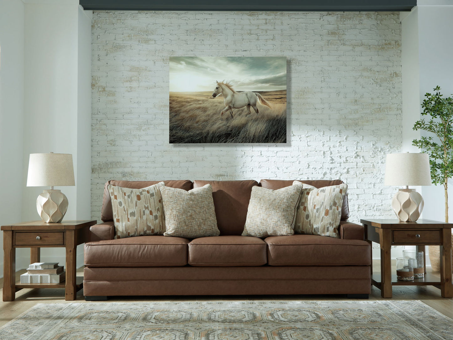 VillaCourt - Caramel - Sofa
