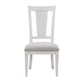 Katia - Side Chair (Set of 2) - Light Gray & Weathered White