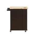 Zina - Kitchen Cart - Natural & Wenge