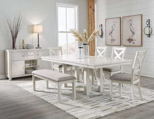 Robbinsdale - Rectangular Dining Room Extension Table Set