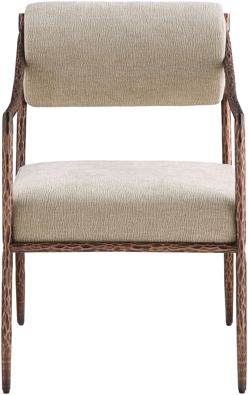 Bastille - Upholstered Dining Arm Chair (Set of 2) - Bronze Frame