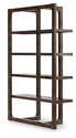 Breckington - Bookcase - Dark Brown
