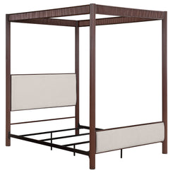 Zimmerleee - Metal Canopy Bed