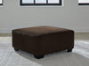 Kimlee - Oversized Accent Ottoman - Chocolate