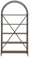 Galtbury - Bookcase - Brown / Black