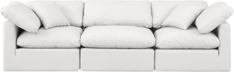 Indulge - Faux Leather 3 Seat Modular Sofa