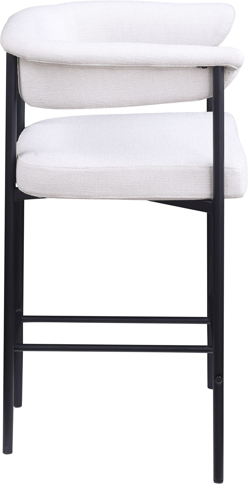 Malin - Linen Counter Stool (Set of 2)