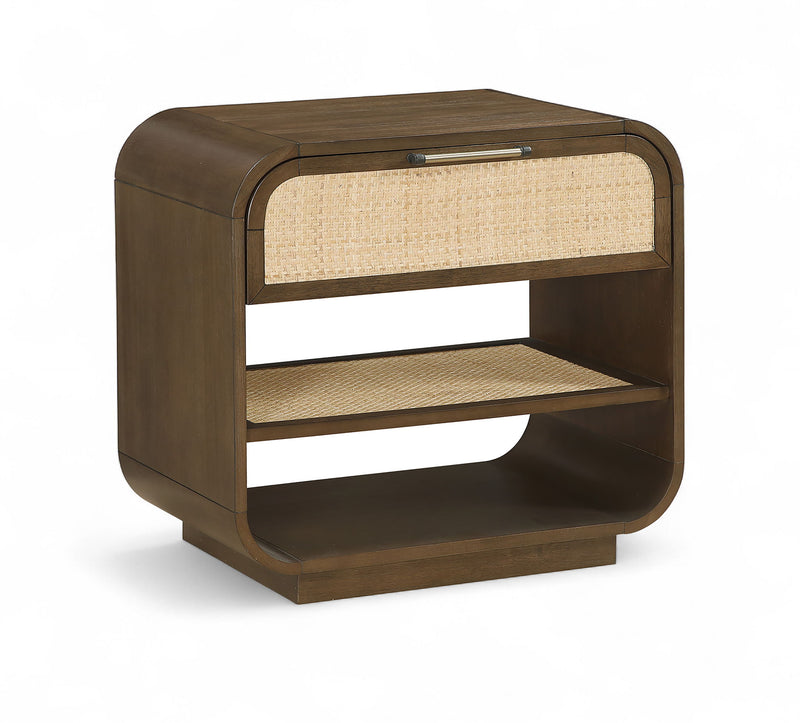 Windsor - Solid Wood Nightstand - Brown