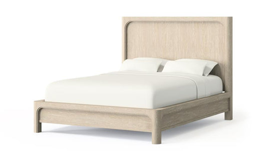 Solano - 55" Eastern King Panel Bed - Weathered Mango