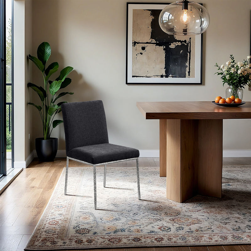 Reeves - Dining Side Chair (Set of 2) - Silver Base