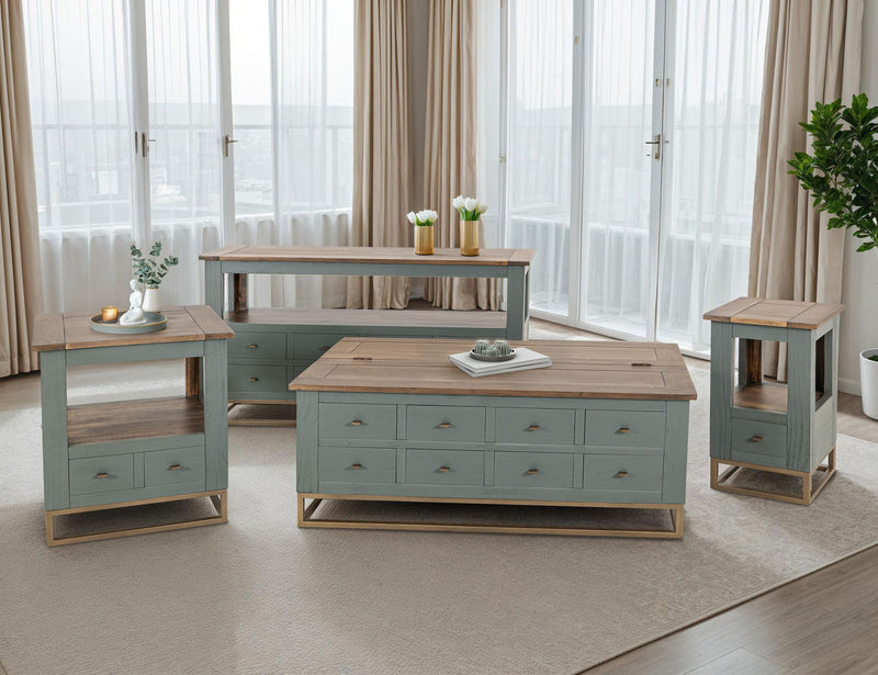 Timber - Cocktail Table - Forest Green