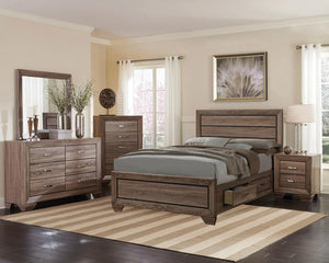 Kauffman - Transitional Storage Bed Bedroom Set