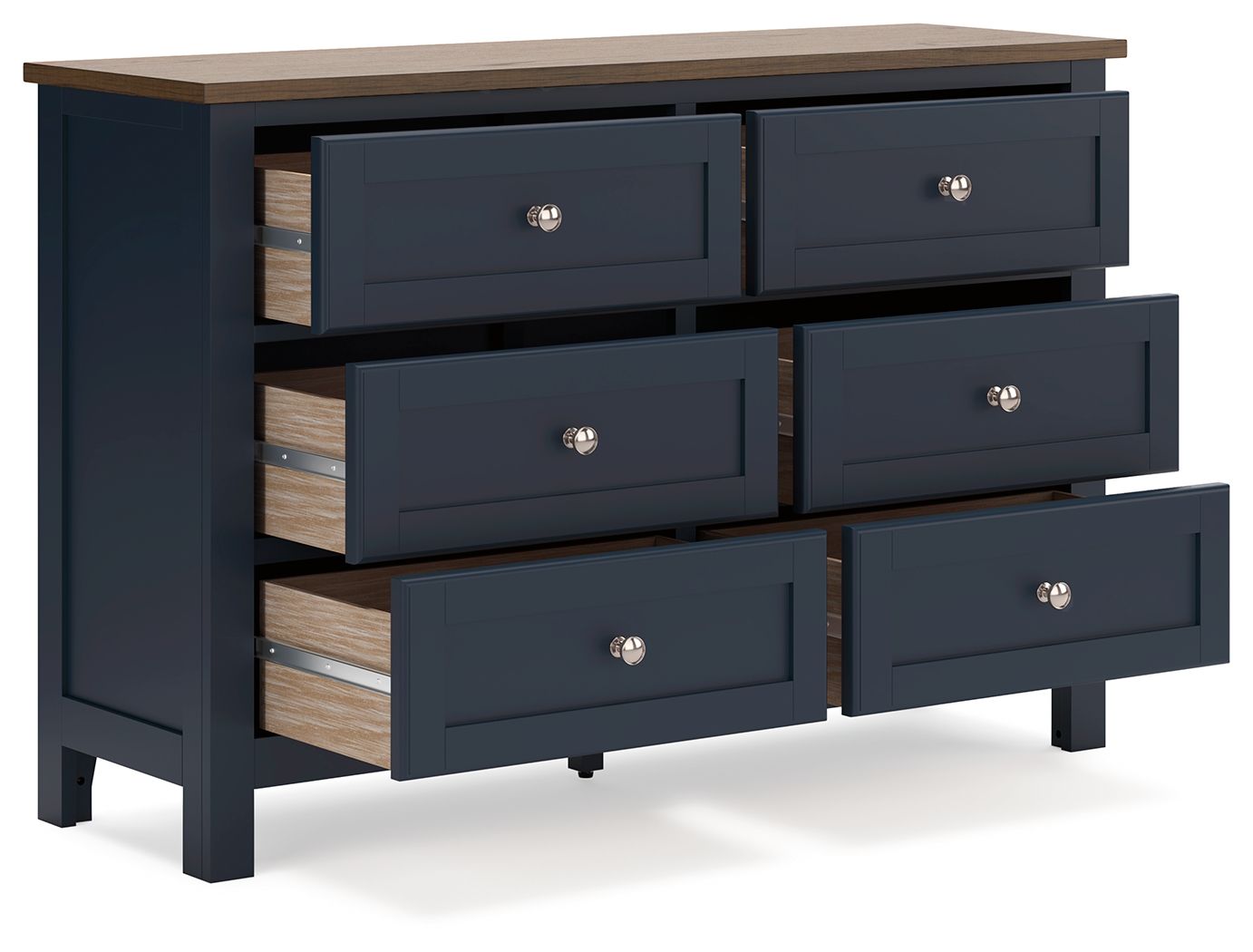 Landocken - Brown / Blue - Dresser