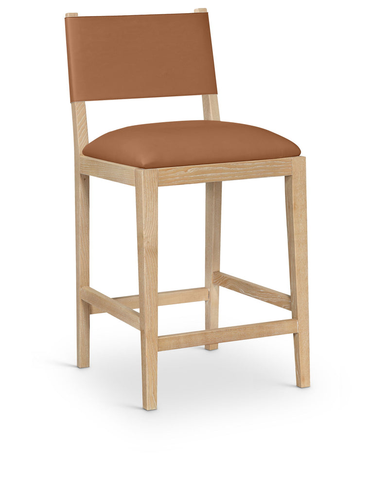 Avon - Vegan Leather Counter Stool