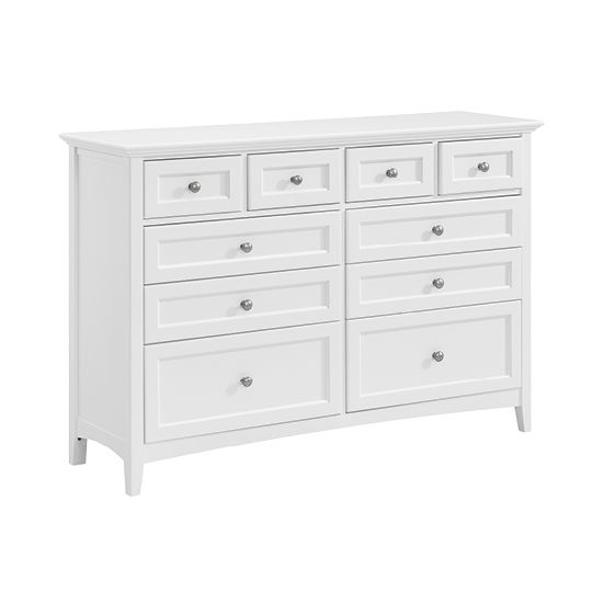 McKenzie - 10-Drawer Dresser - Snowbound
