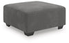 Clarington - Oversized Accent Ottoman - Greystone