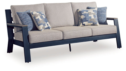 East Beach - Sofa With Cushion - Blue