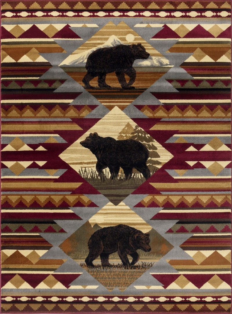 Nature's Nest - GC_CBL3001 Lodge Area Rug