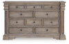 Blairhurst - Dresser - Light Grayish Brown