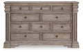 Blairhurst - Light Grayish Brown - Dresser