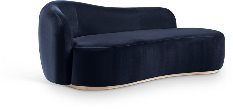 Gustavo - Velvet Upholstered Chaise