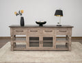 Natural Stone - TV Stand - Taupe Brown