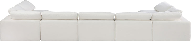 Comfy - 7 Piece Linen Modular Armless Sectional