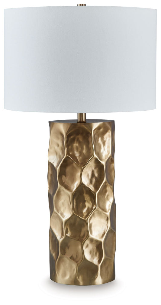 Marshawn - Gold Finish - Metal Table Lamp