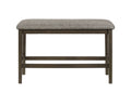 Ember - Counter Height Bench - Dark Gray