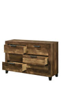 Morales - Dresser - Rustic Oak Finish